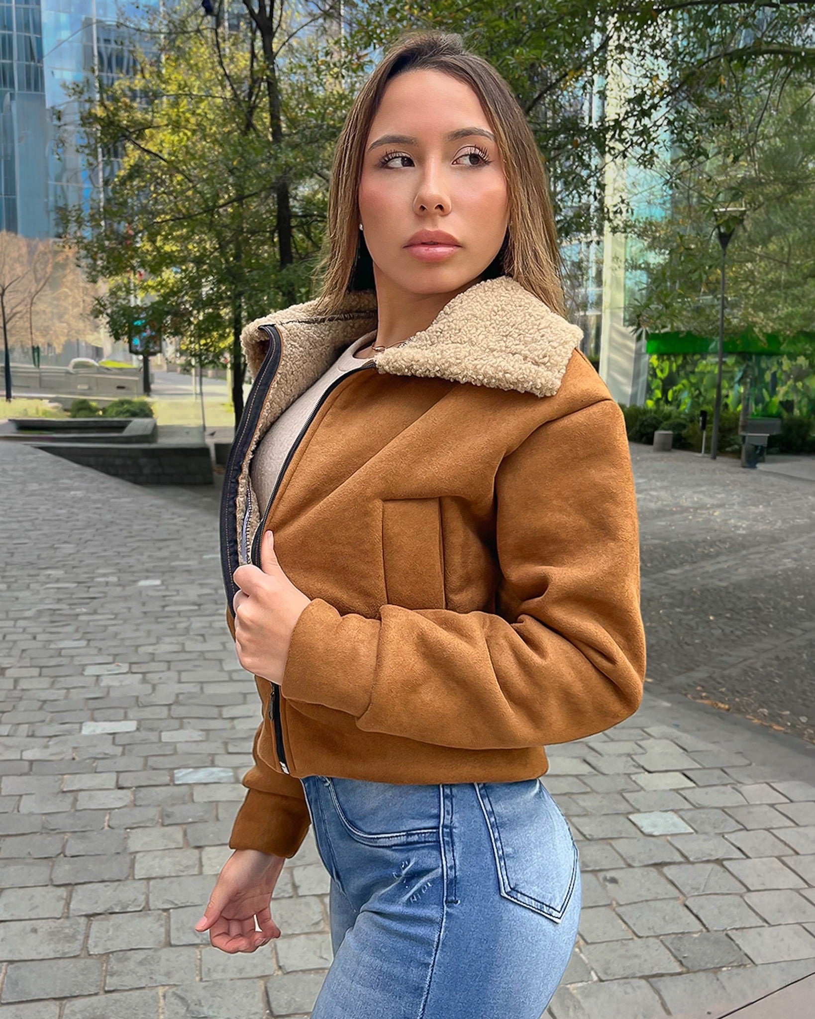 Chaqueta Alaska Suede