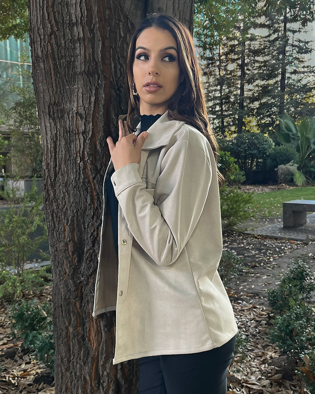 Sobrecamisa Suede