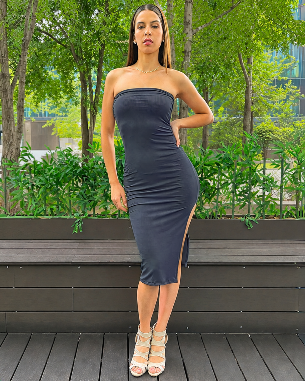 Vestido Cleo Strapless de Seng - foto 19