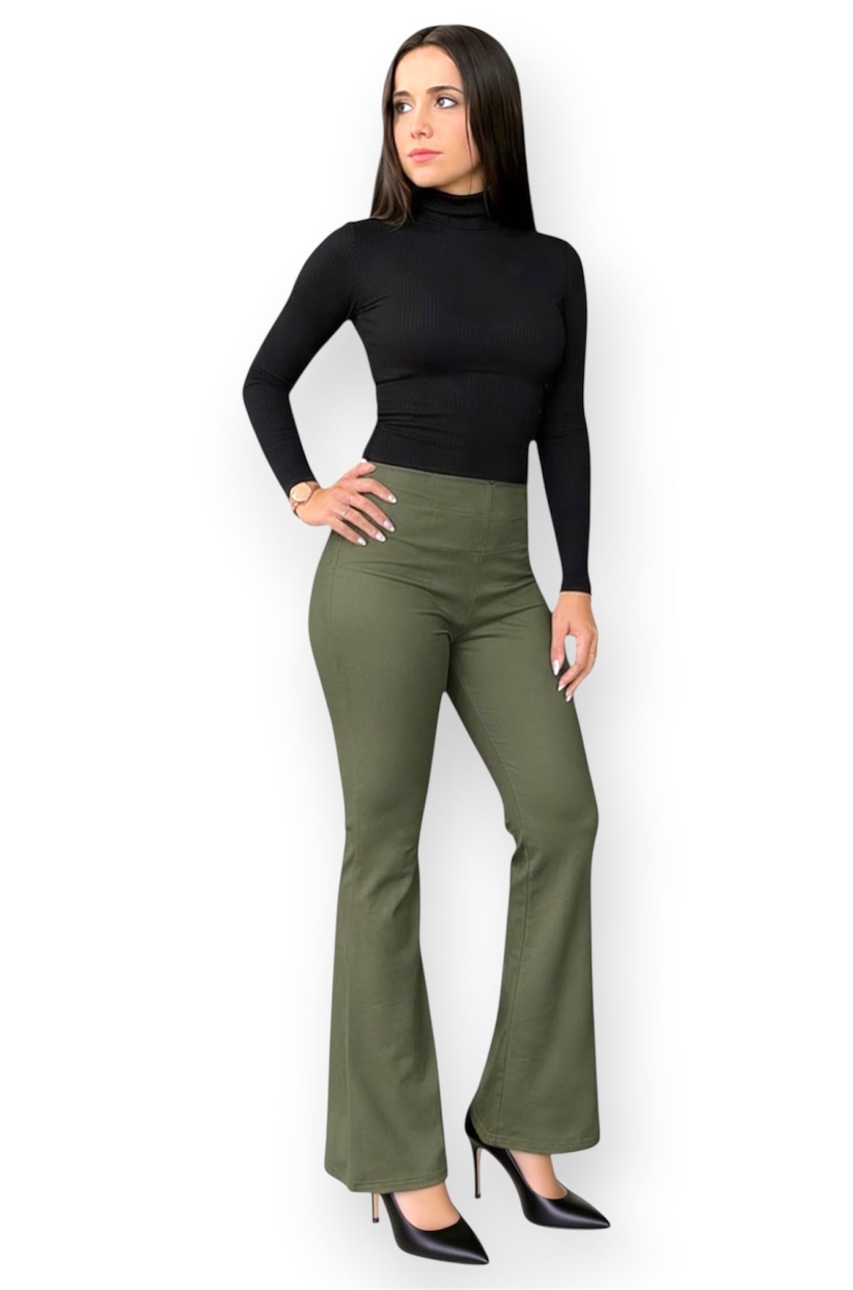 Flare Sweden Gamuza color verde - Seng