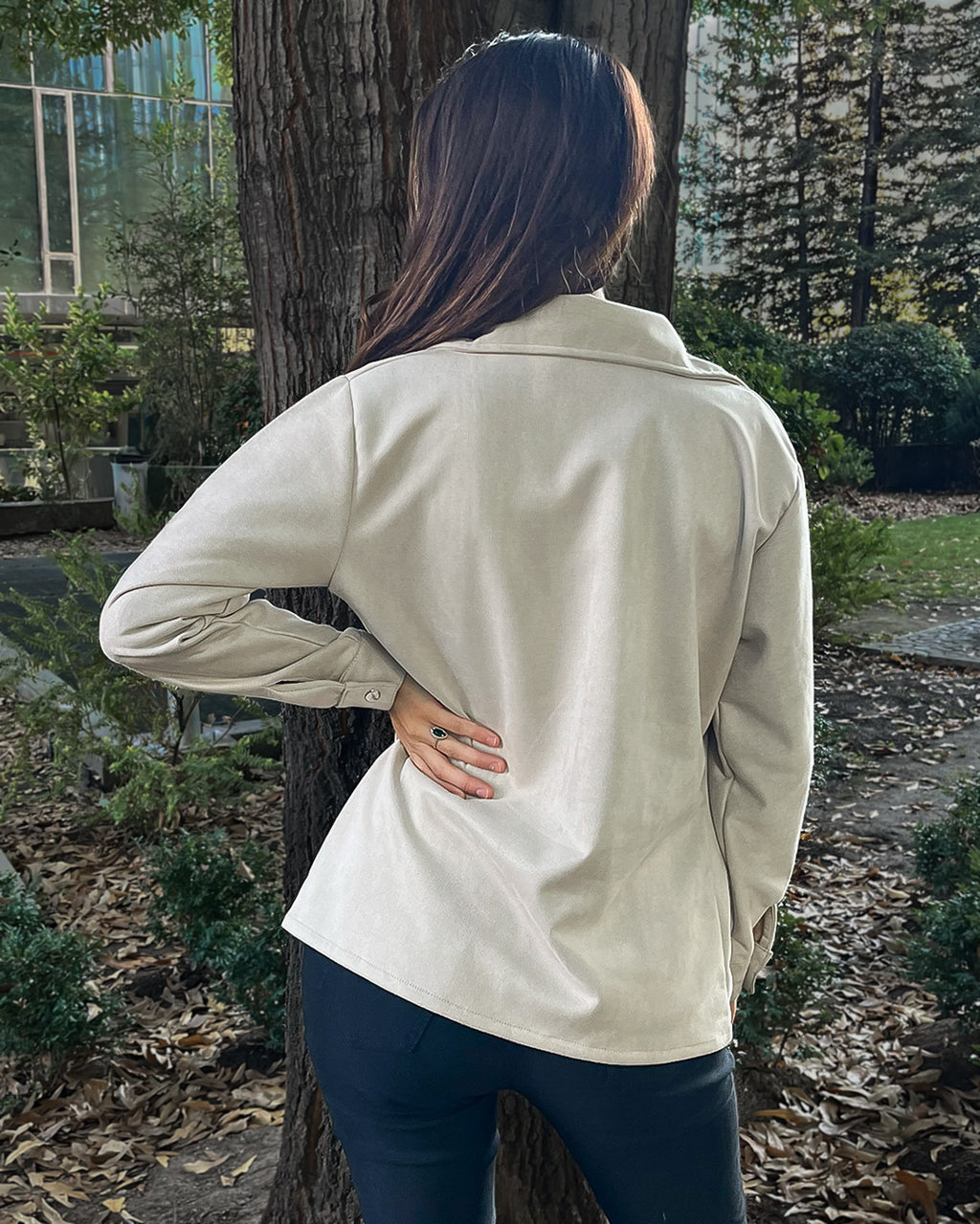 Sobrecamisa Suede