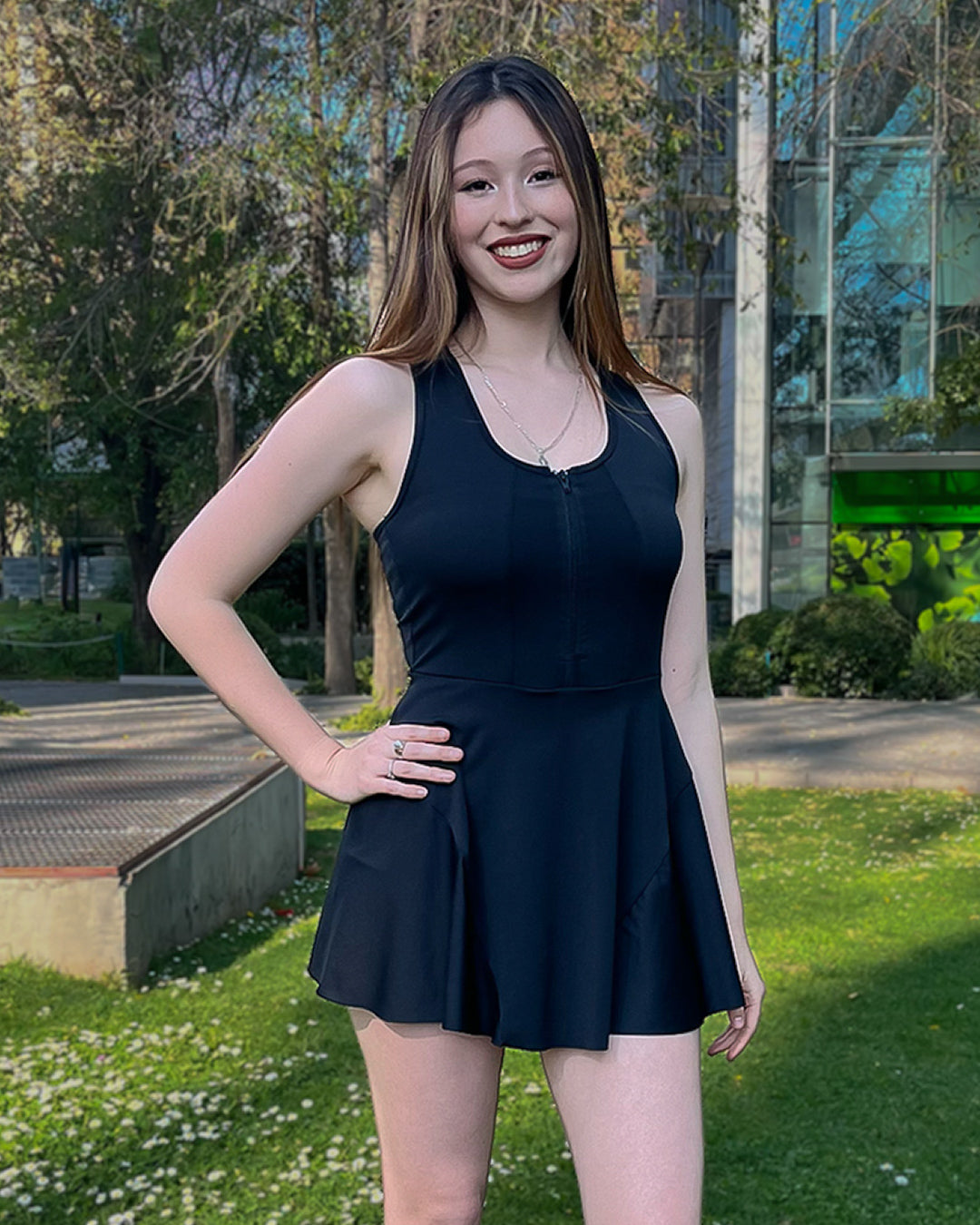 Vestido Elán color negro - Seng